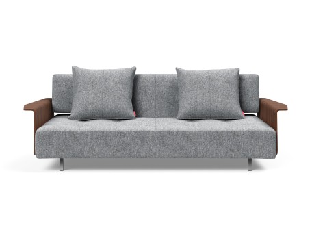 Καναπές-Κρεβάτι Long Horn Deluxe Excess Lounger Με Μπράτσα 245*114*79εκ ( Γκρι)